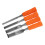 FRCOLOR 4 Pcs Cold Chisel Woodworking Chisel Set Masonry Work 20.50X2.40X2.40CM 8