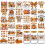 Fall UV DTF Stickers Maple Pumpkin Bow Cup Wraps 30 Sheets 1
