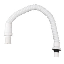 Downcomer Pipe, Integrated Rustproof ABS Rapid Sewage Removal Flexible Drain Pipe Durable For Bathroom