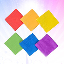 NICEXMAS Napkin Assorted Color For Party 120Pcs 9.8x9.8x0.04In