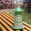 Round Foldable Bird Feeder Green 20x5in 6