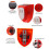 Solar Alarm Detector with 5/10/20-Min Timer Dual Solar DC 7