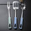 Carving Fork Stainless Steel Silver 1Set 2