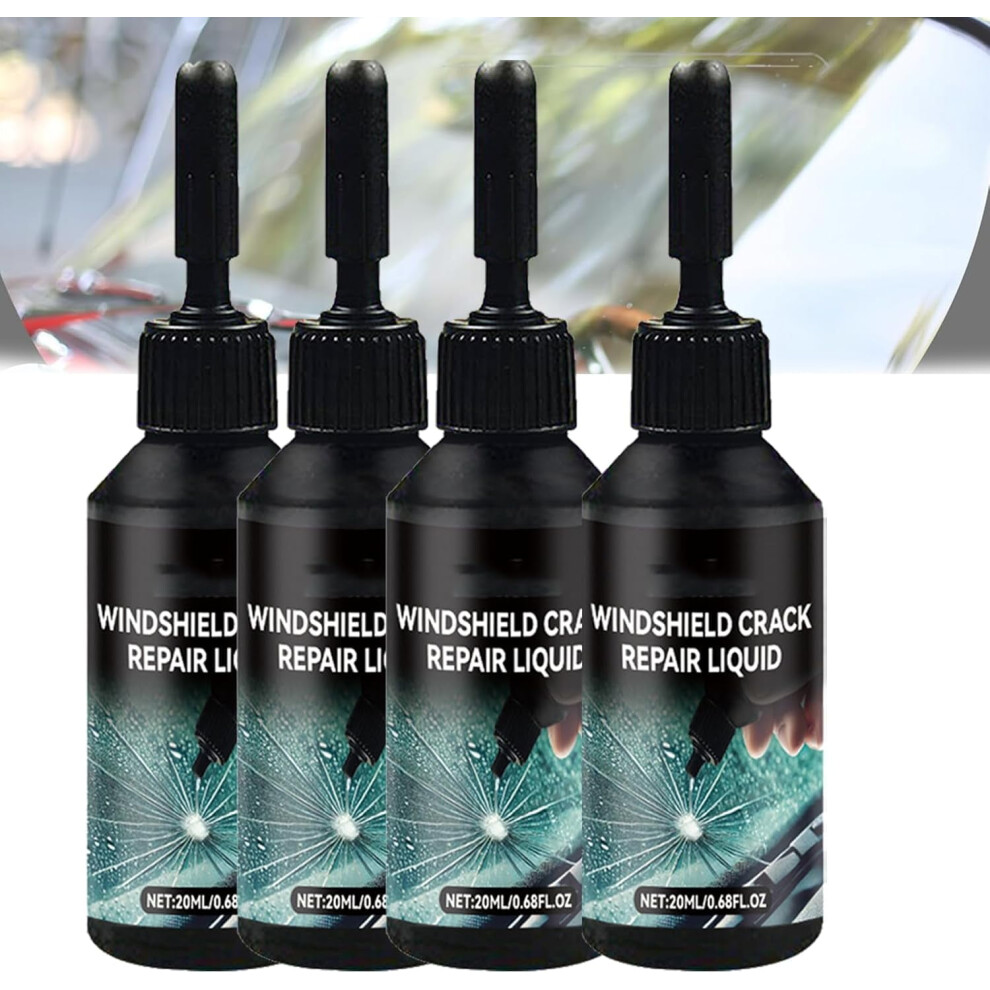 Windshield Crack Repair Kit Universal 12-Piece 9180333347964