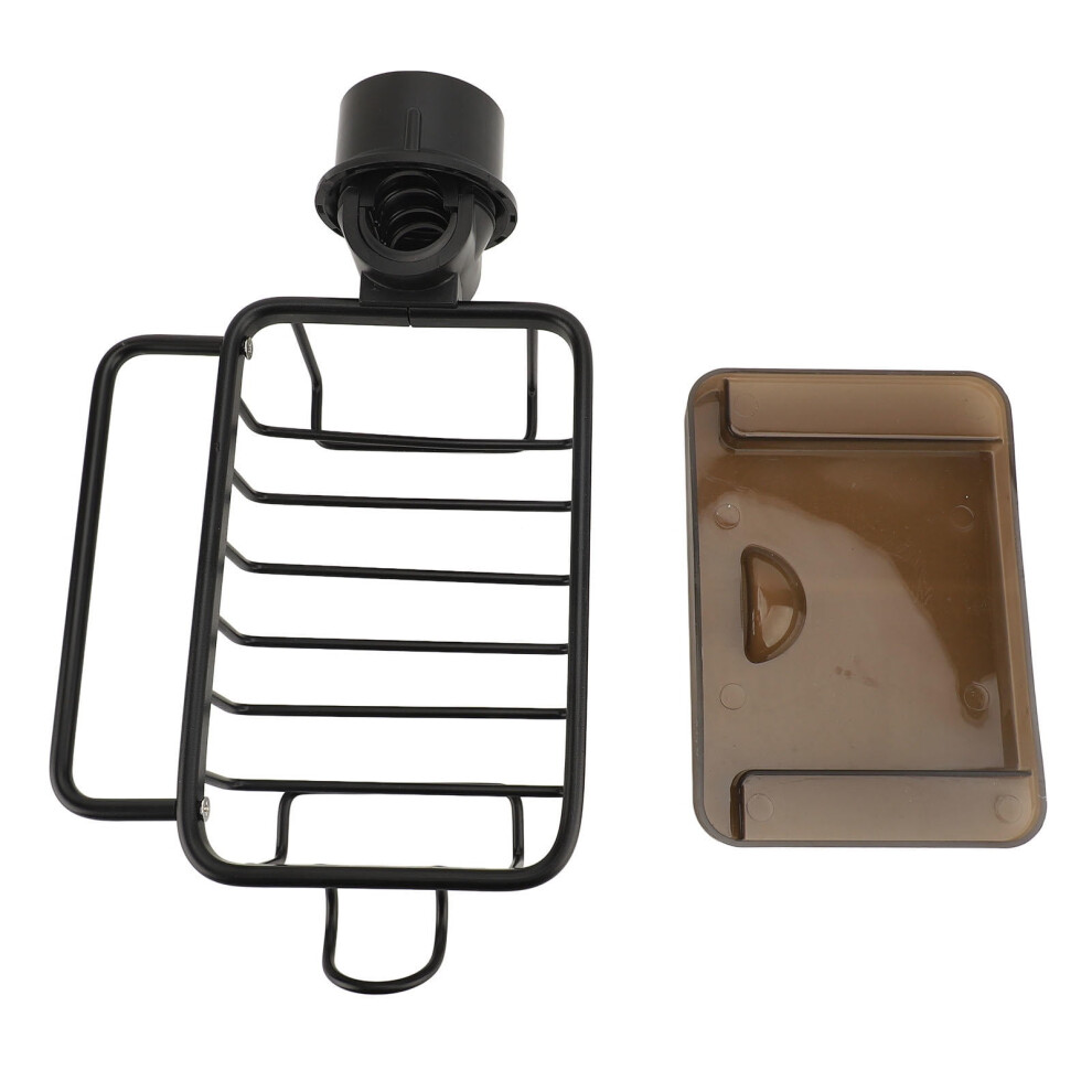 Multifunctional Faucet Sponge Rack Â Stainless Steel Sink Caddy With Drain Pan, Hook, And SpaceâSaving Design, Gray 9165521803354