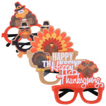 Thanksgiving glasögon rekvisita filt 5-delat set
