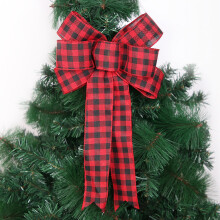Christmas Bows Large Wreaths Bows Christmas Bow Xmas Decorative Bows for Home Ornament Decoration Indoor Outdoor Holiday Party Decorations