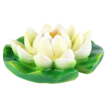 Lotus-Ornament schwimmend für Teich und Pool