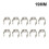 10PCS Heavy Duty Spring Terry Clips for Tools, Open Type Manganese Steel 2