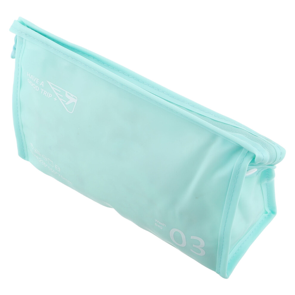 Waterproof PVC Travel Makeup Bag â Large Capacity Beach Pouch with Zipper, for Swimsuits, Toiletries & Cosmetics, Summer Ready