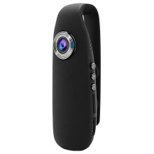 Mini Body Camera with Audio/Video, Wearable Patrol Camcorder, Night Vision, for Security & Travel (No Memory Card)