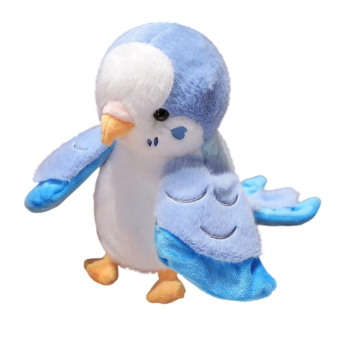 8" Hand Puppet Plush Owl Parrot - Soft Stuffed Animal Interactive Learning Toy