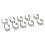 10PCS Heavy Duty Spring Terry Clips for Tools, Open Type Manganese Steel 4