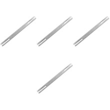4St Rechte Metalen Bar Voor Deurhandvatten Antiek