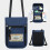 (Blue) Secure Passport Wallet for Family Travel 4