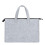 13" Felt Laptop Bag with Handle, Shockproof, Soft & Light Grey 7
