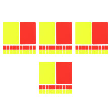 88St Voetbal Scheidsrechter Kit Rood Hoogzichtbare PVC Kaarten
