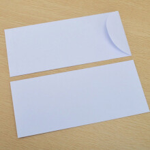 40Pcs Large White Paper Envelopes for Invitations and Special Event Use