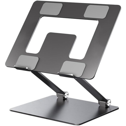 Computer Bracket Notebook Bracket Foldable Metal Heightened Heat Dissipation Bracket Conforms to Ergonomics (Silver) 1