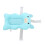 Floating Baby Bath Support Cushion – Adjustable Soft Light Blue 11