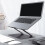 Computer Bracket Notebook Bracket Foldable Metal Heightened Heat Dissipation Bracket Conforms to Ergonomics (Silver) 3