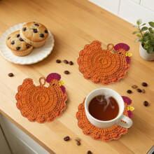 Kitchen Utensils Gadgets, Tea Accessories Gifts Crochet C Oaster Gifts