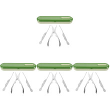 4Sets Metalen Zeevruchtenhulpmiddelen Set - Krabbenklemmen En