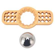 Bola enfriadora de café de acero inoxidable con soporte desmontable: esfera de hielo reutilizable para café, whisky y cócteles, compatible con