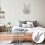 Wall Clock Grey Wood Plastic Modern 13.6 x 8.7 in 1 Pack 8