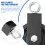 Pull-down pulley attachment for fitness exercise 2 pcs 5