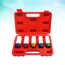 5 Pcs Wheel Rim Impact Socket Tire Protection Nut Sleeve Adapter