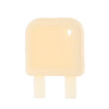 Beige ABS Slot Sleutel Voor Toilet- En Handdoekdispenser Thuis