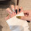 (M) Elegant Black White Almond False Nails for DIY 9