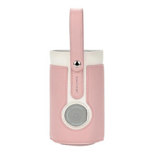 Scaldabiberon intelligente, isolato, con riscaldamento costante, 3 livelli di temperatura, ideale per viaggi, uscite e neonati, colore rosa.