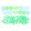 Glow Pebbles Waterproof Decorative Rocks 100pcs 1