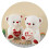 Heart Plush Teddy Bear Soft Stuffed 4PCS 25cm 8