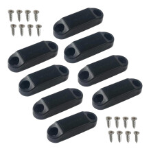 RV Magnetic Door Holder Accessories RV Storage Door Latch for RV Motor Homes 4 Set Black