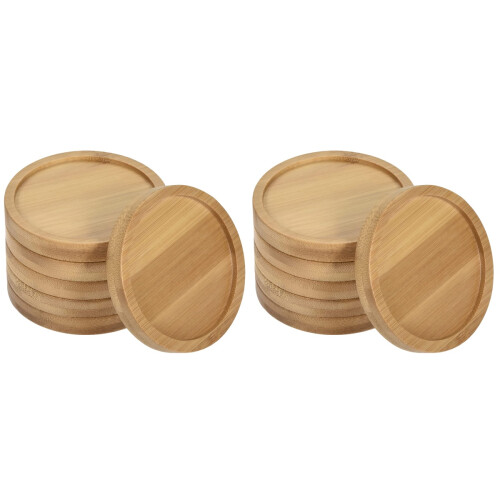 12Pièces Bases Bambou Pour Plantes Drainage