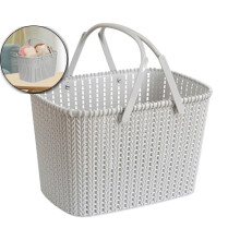 Versatile Storage Baskets for Home Organization - Large Baskets with Handles, Ideal for Shelves, Bathroom & Laundry Room