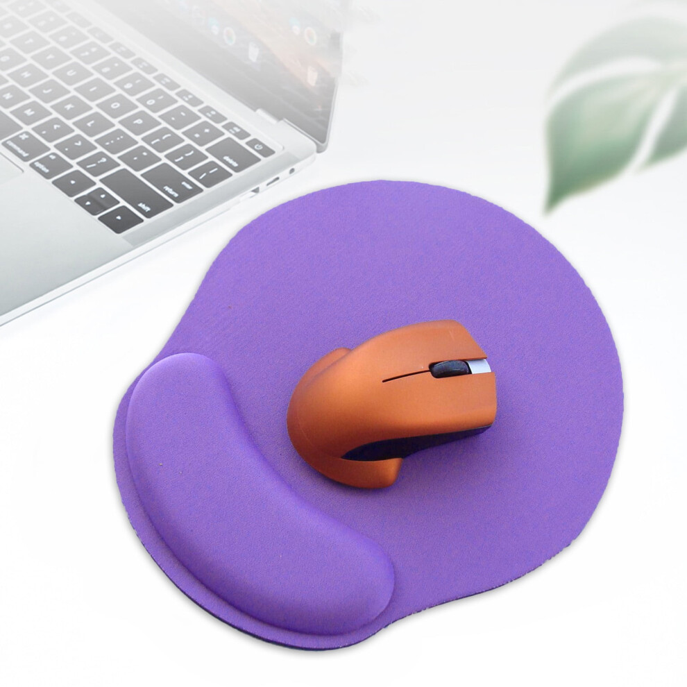 Naierhg 4Mm Thickness Non-Slip Soft Gaming Mouse Pad Wrist Rest Mat Black 9405492428799