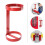 Fire Extinguisher Hanger Red 1Pack 11.2X5.5X5.5In Iron Wall Mounted 6