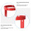 HEMOTON Fire Extinguisher Hanger with Precision Production for Home Use WallmountedBracket 1pc 7