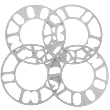 Wheel Shims Alloy 4 pcs 3 mm for 4 and 5 Lug Wheels