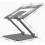 Computer Bracket Notebook Bracket Foldable Metal Heightened Heat Dissipation Bracket Conforms to Ergonomics (Silver) 8