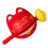 1Ensemble Jouet Musical Percussion Bois ABS Chat Rouge Décor Bureau 1