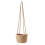 (Solid Color 20cm) 20cm Waterproof Hanging Planter - Indoor Garden Decor 3