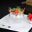 Glass Fruit Bowl Transparent Salad Bowl 1 Pack 2