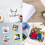 30Pcs Bone Shape Plastic Covered Wire Fancy Paper Clips, MultiPurpose Bookmarks 3