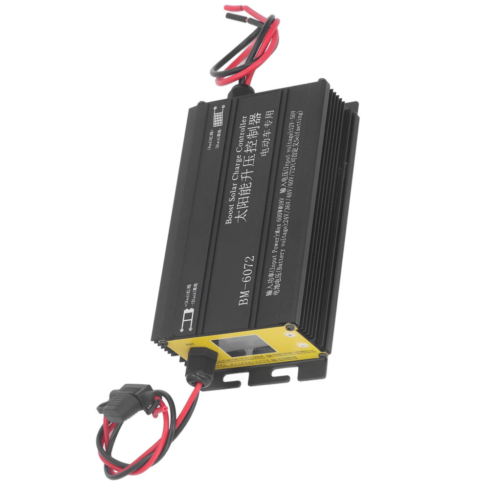 600W Mppt Boost Solar Charge Controller 12-50V Lcd Display 3351388159284