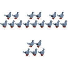 20Pièces Jouets Interactifs Pigeon Plastique À Remontage Pour Enfants